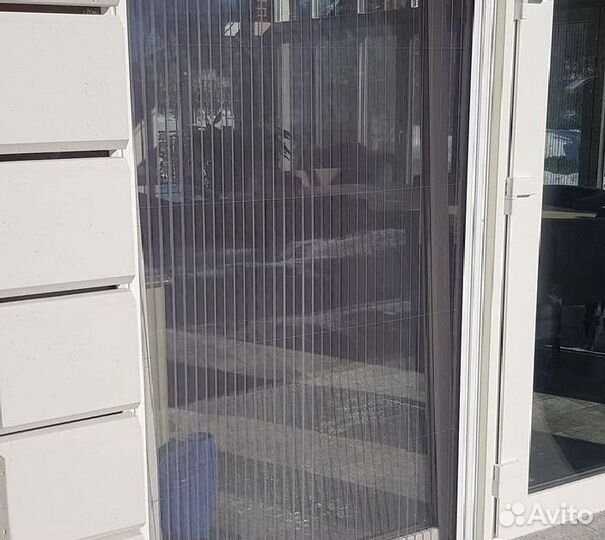 Раздвижная сетка плиссе