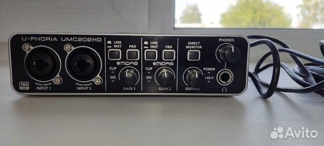 Комплект Behringer UMC202HD+Maono AU-MH601