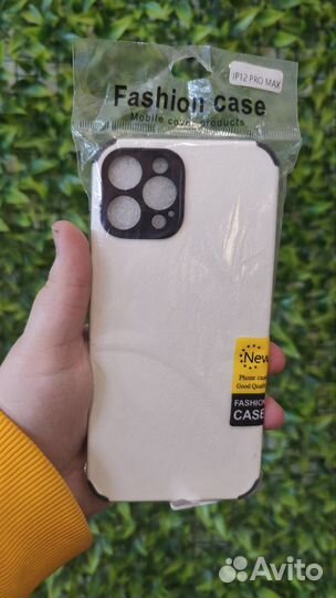 Чехол Силиконовый + Кожа iPhone 12 Pro Max