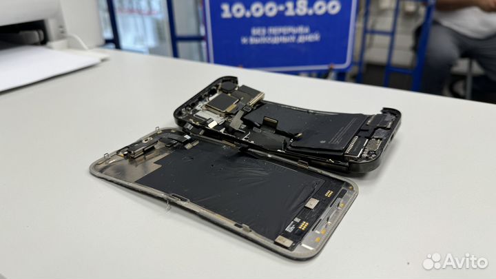 Разборка iPhone 15 Pro Max Black на запчасти