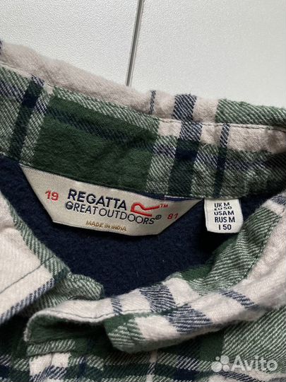 Рубашка теплая с флисовой подкладкой NEW Regatta M