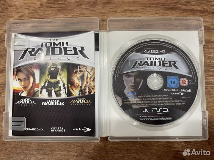 The Tomb raider trilogy ps3