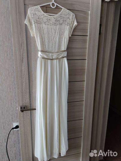 Вечернее платье в пол