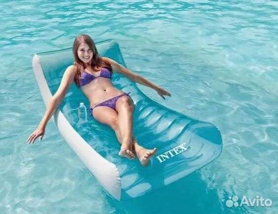 Кресло-шезлонг Intex, 191*99 см