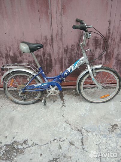 Велосипед подростковый стелс складной