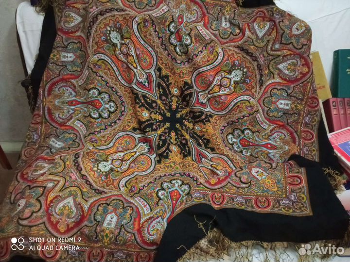 Платок шаль павлопосадский