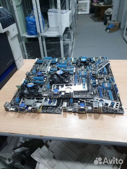 Материнская плата asus P8H77-M, LGA 1155