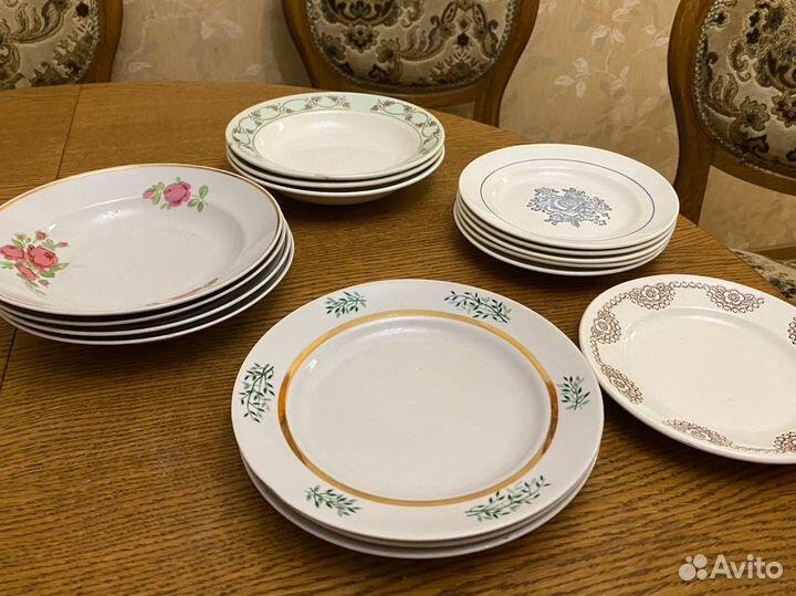 Винтажные тарелки СССР