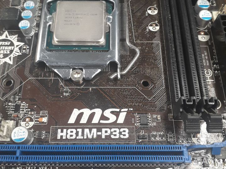 Материнская плата MSI H81M-P33