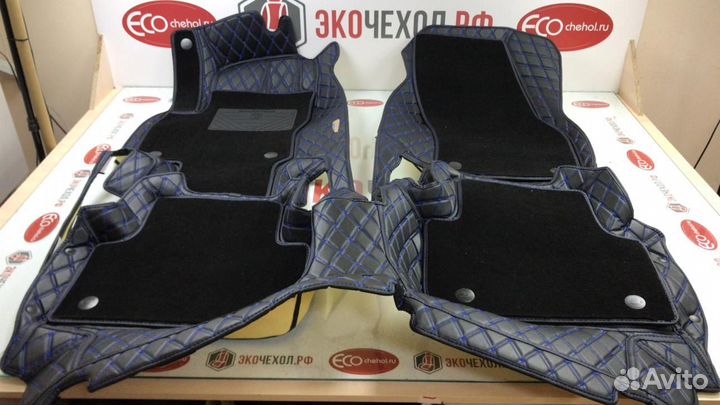 3D Коврики Lexus RX из Экокожи