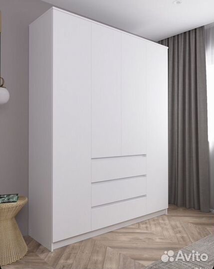Шкаф мори белый