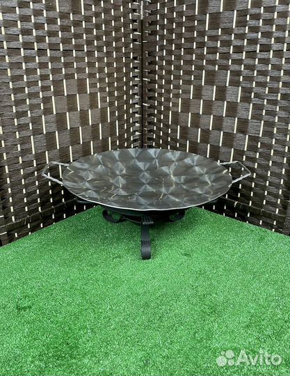 Садж из нержавейки 50 см