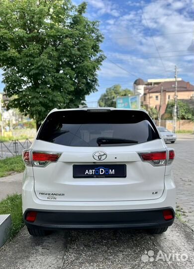 Toyota Highlander 3.5 AT, 2015, 149 911 км