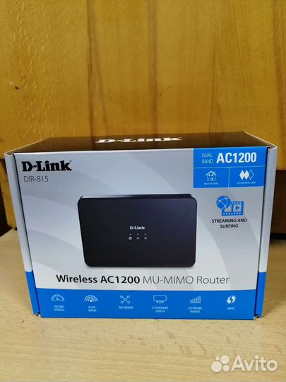 Роутер D-Link DIR-815 Wireless AC1200 MU-mimo