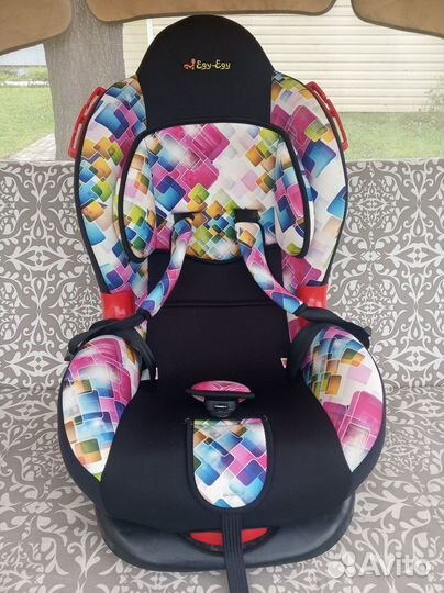 Детское автокресло Еду-Еду калейдоскоп