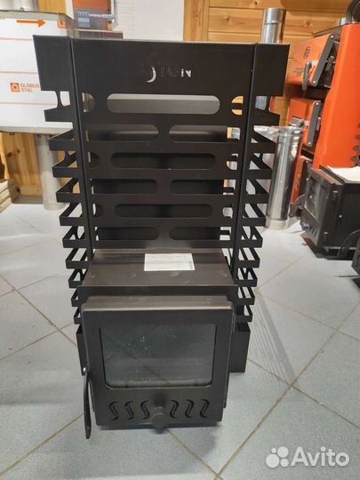 Печь для бани с закрытой каменкой