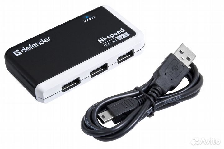 USB-разветвитель Defender, высокоскоростной