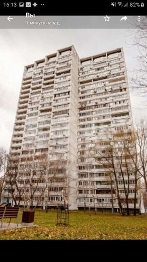 Комната 13 м² в 3-к., 2/22 эт.