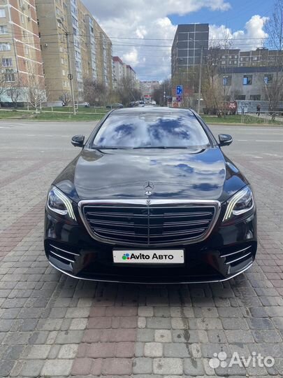 Mercedes-Benz S-класс 2.9 AT, 2018, 43 000 км