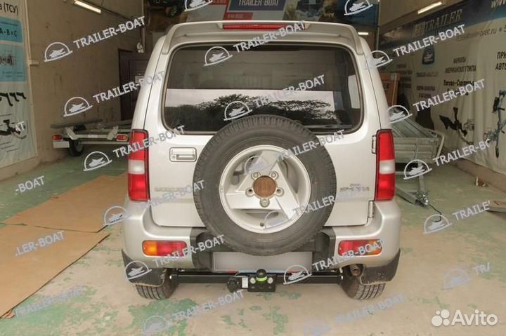 Фаркоп Suzuki Jimny 1998-2018, рама и крюк шар 50 мм, 5080