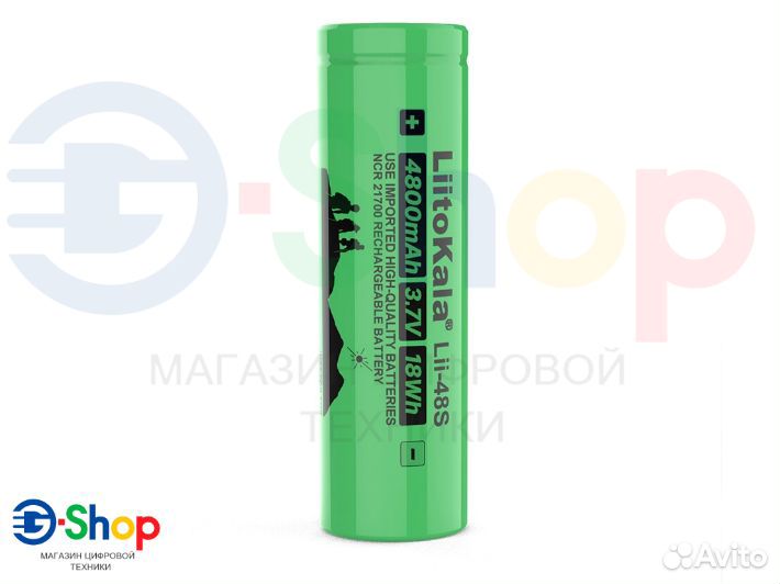 Аккумуляторы LiitoKala Lii-48S 21700 4800mAh