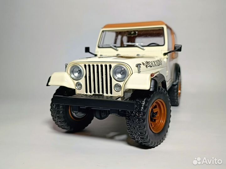 1979 Jeep CJ-7 Golden Eagle Dixie 1:18 Greenlight