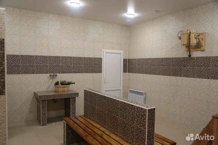 Баня на дровах с чаном