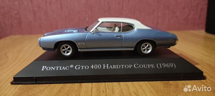 Модель 1/43 Pontiac GTO 400 Hardtop 1969