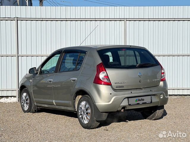 Renault Sandero 1.6 МТ, 2011, 156 000 км