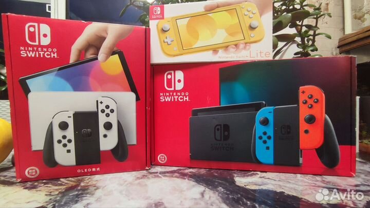 Nintendo switch, lite, oled