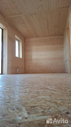 Каркасный дом 9х8м утеплённый