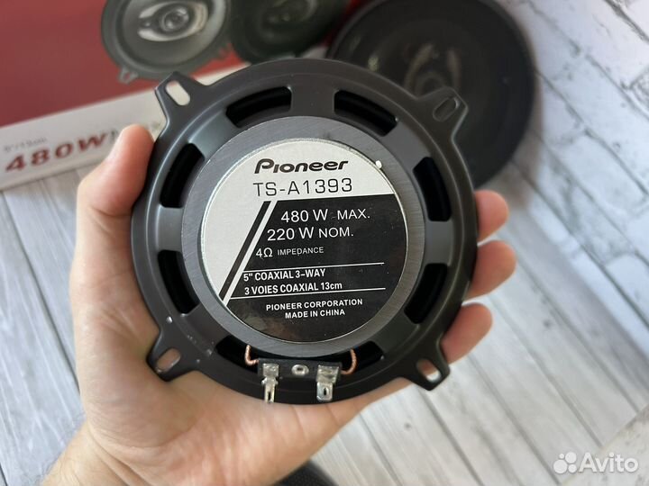 Динамики колонки Pioneer 13 см 480W