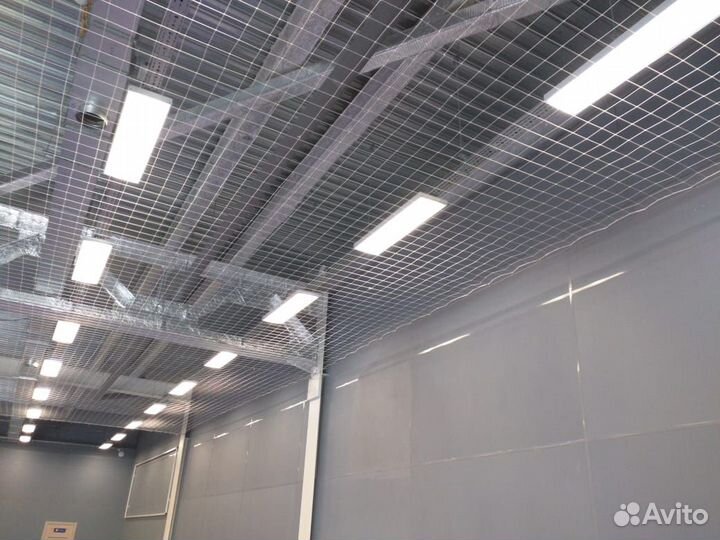 Сетка на окна спортзала капроновая