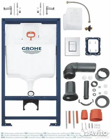 Инсталляция grohe