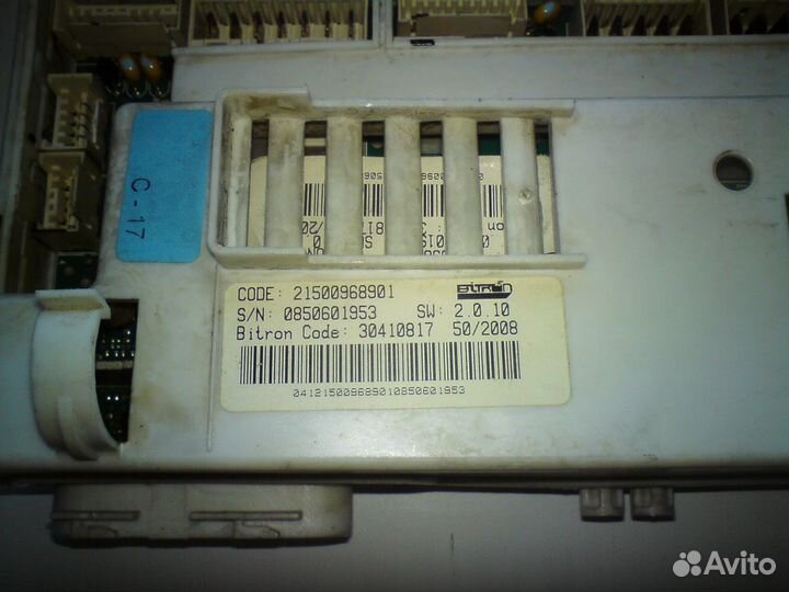 Запчасти для стиральной машины