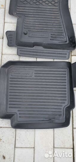 Коврики резиновые на subaru legacy