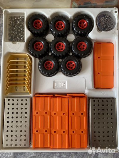 Construction C 07, гдр, металлический конструктор