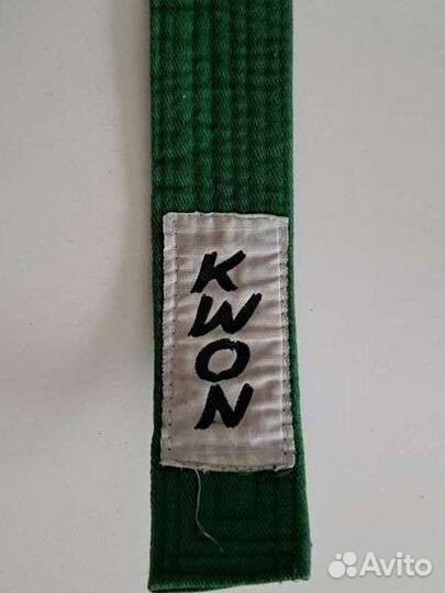 Зеленый пояс по тхэквондо