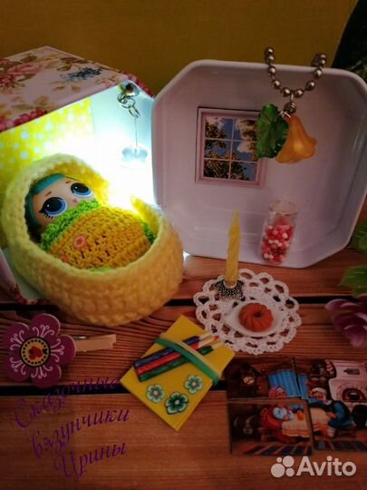 Дом - шкатулка для куклы Лол