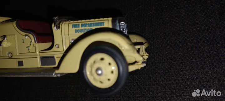 Модель пожарной машины 1911г
