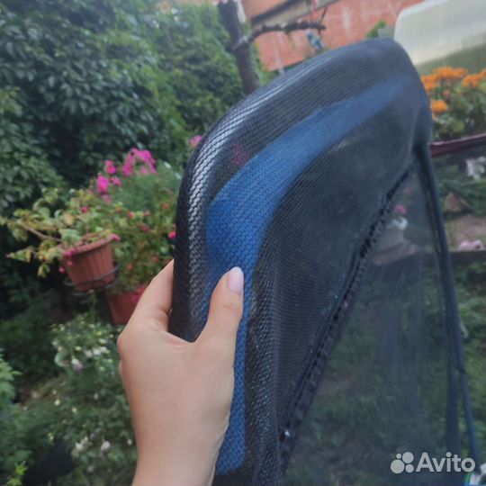 Батут с защитной сеткой