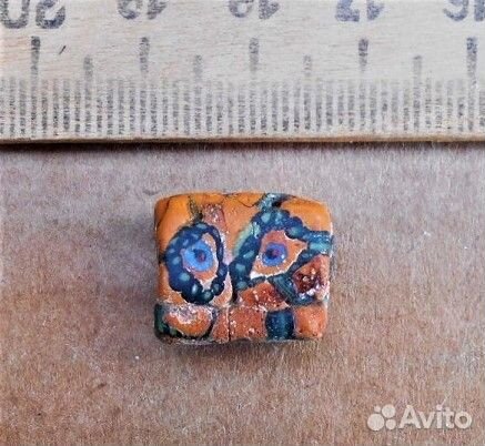 Бусина цветная Скифы - Сарматы домонгол № 42 подар