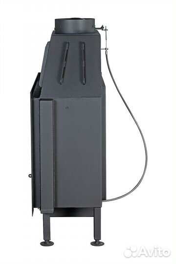 Камин Экокамин Альфа 1000 L два стекла левая