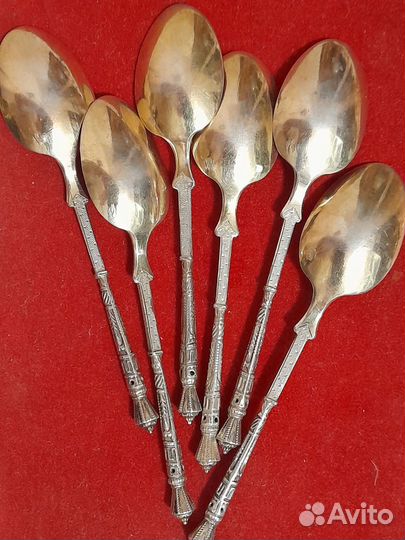 Ложки серебряные, старинные,Франция