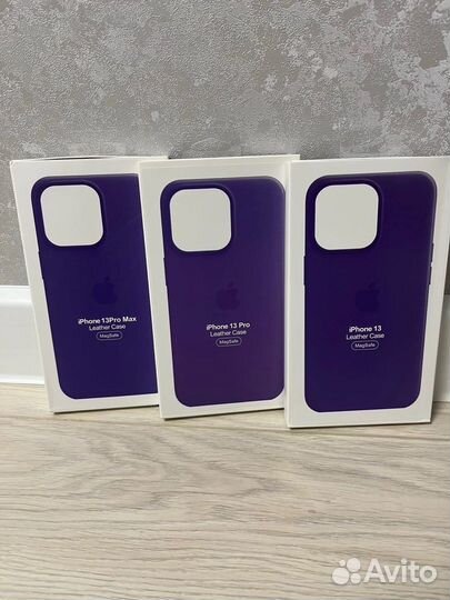 Кожаный Чехол на iPhone 13, 13 pro, 13 pro max