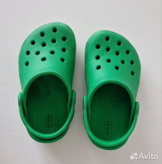 Детские сабо Crocs c6 (22-23р) унисекс бу