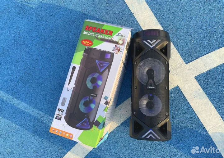 Музыкальная колонка с блютуз радио