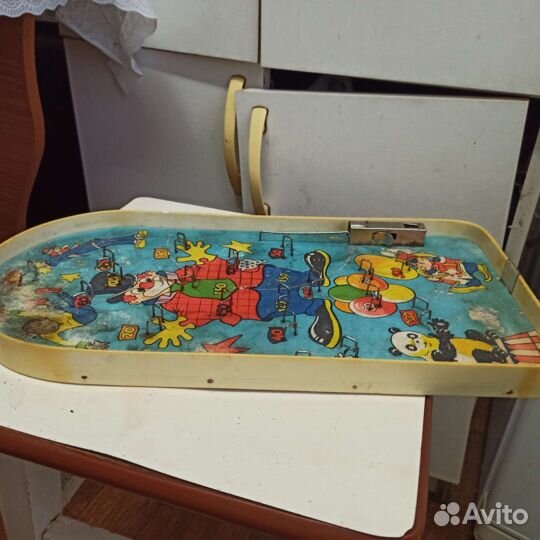 Настольная игра бильярд. СССР