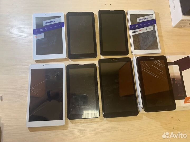 Арт.416 Планшет Irbis 8шт на запчасти