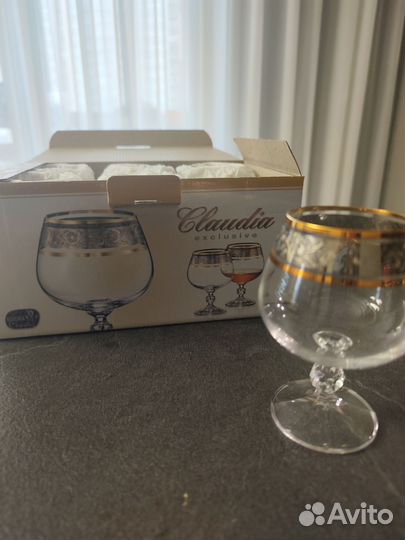 Набор бокалов для бренди/коньяка.Bohemia. Чехия